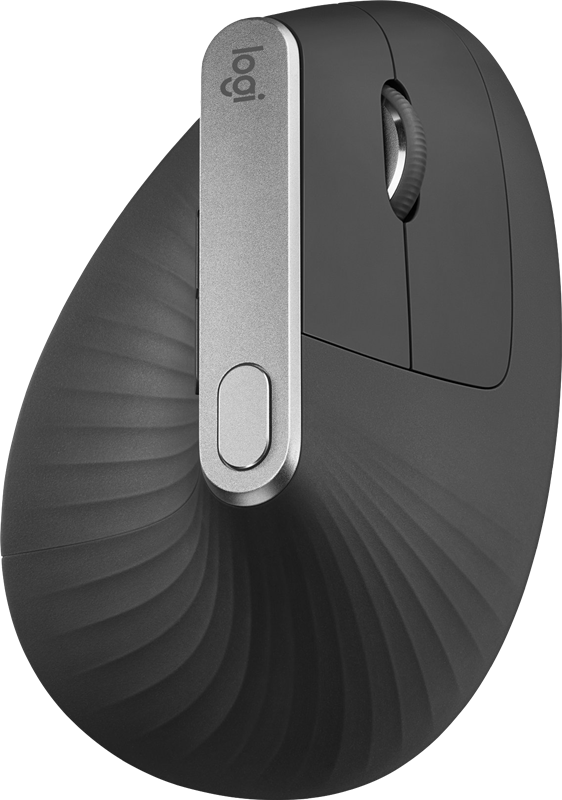 Logitech MX Vertical Advanced Maus Ergonimic Schwarz / Grau