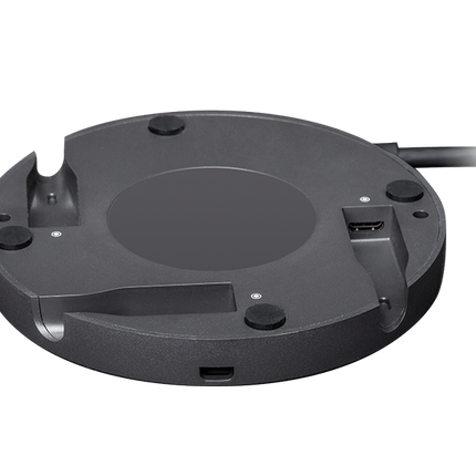 Logitech Rally Mic Pod Hub Schwarz