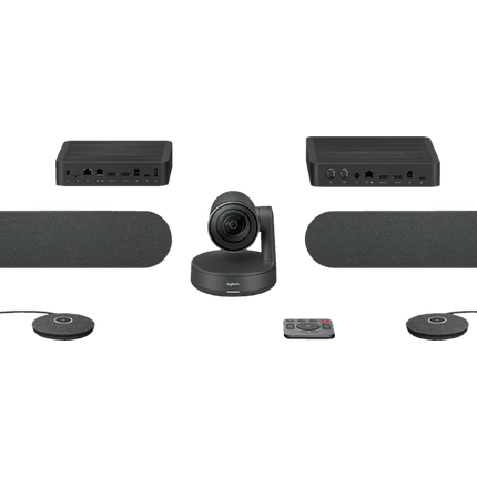 Logitech Rally Plus Ultra-HD Videokonferenzsystem Schwarz