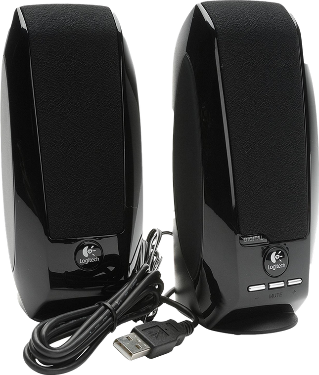 Logitech S150 Stereo Lautsprecher Schwarz