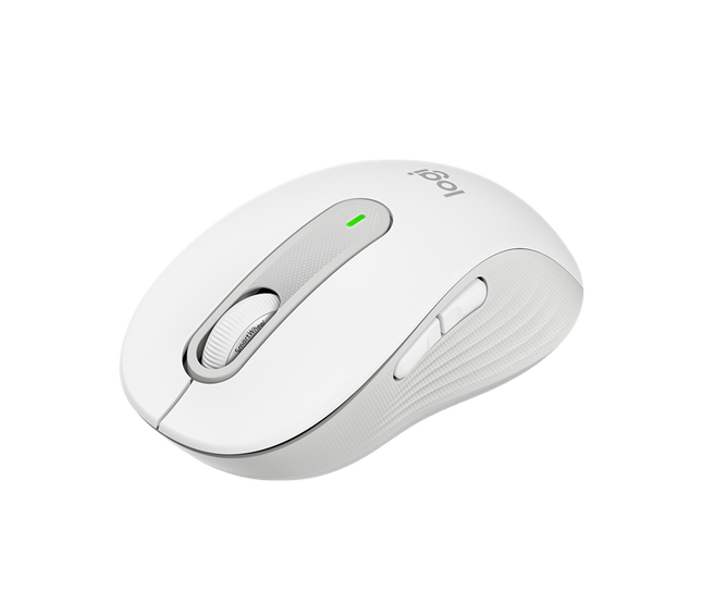 Logitech Signature M650 Kabellose Maus Weiss