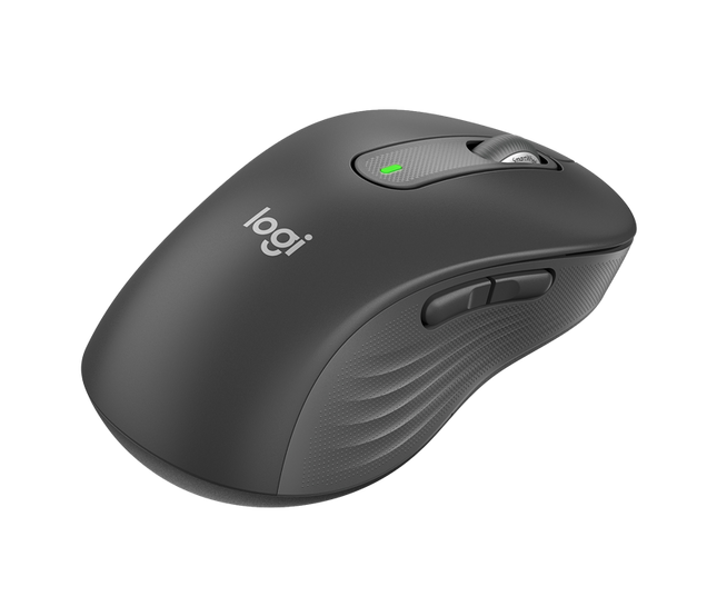Logitech Signature M650 L Kabellose Maus Linkshändig graphite