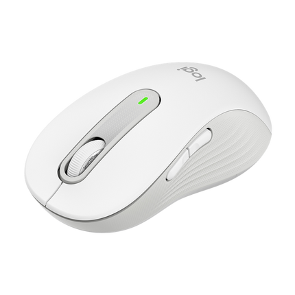 Logitech Signature M650 L Kabellose Maus Weiss