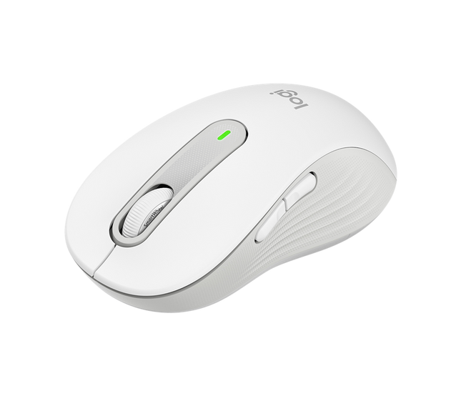Logitech Signature M650 L Kabellose Maus Weiss