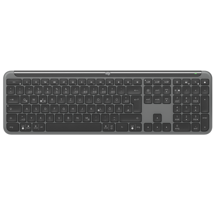 Logitech Signature Slim kabellose K950 Tastatur graphite