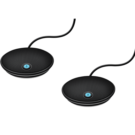Logitech Zusatzmikrofone für Videokonferenzsysteme Schwarz