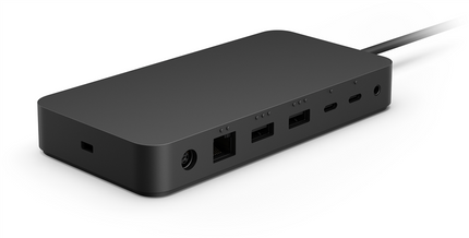 Microsoft Surface Thunderbolt 4-Dockingstation Schwarz