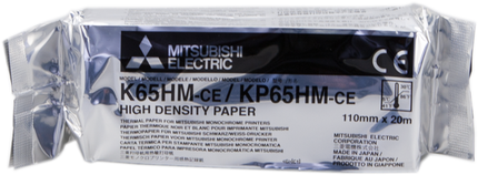 Mitsubishi Thermopapierrolle KP65HM-CE Weiss
