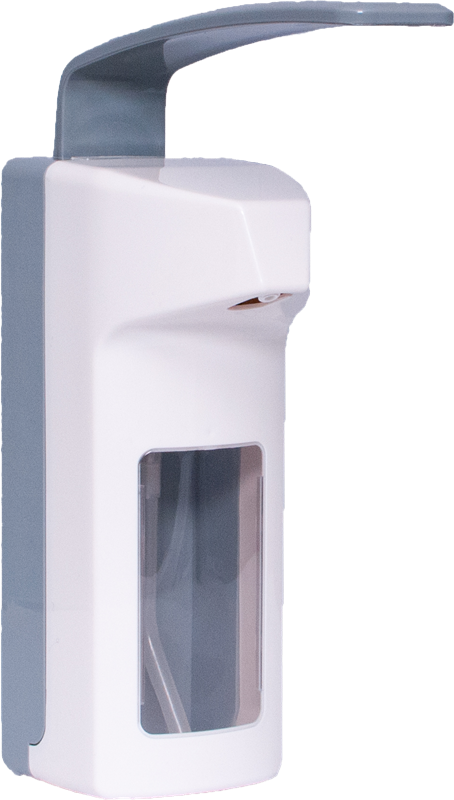 ORIGINAL MyClean Hygiene 2040 Wandspender aus Kunststoff für Desinfektionsmittel, 285 x 86 x 214 mm