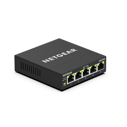 NETGEAR 5-Port Gigabit Smart Switch Schwarz