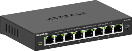 NETGEAR 8-Port Gigabit Smart Switch Schwarz