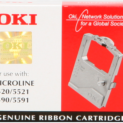 OKI 01126301 Schwarz Farbband 5520/5521