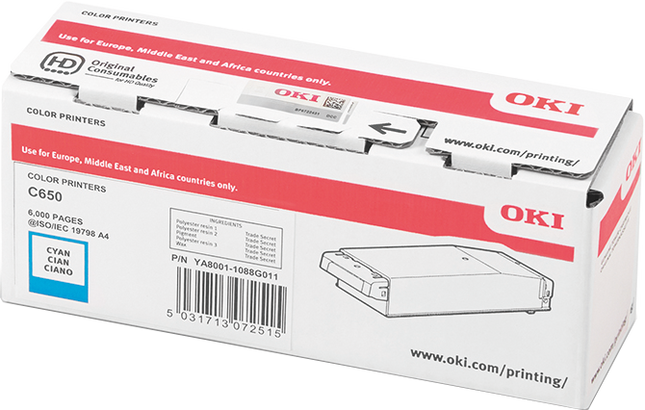 OKI 09006127 Cyan Toner