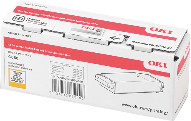 OKI 09006129 Gelb Toner