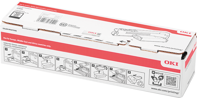 OKI 09006130 Schwarz Toner