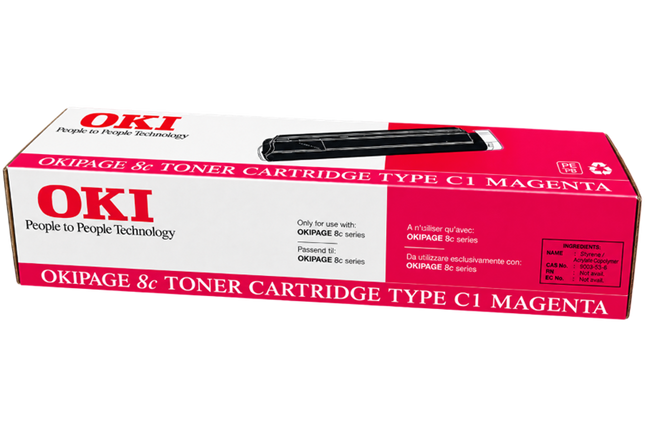 OKI 41012307 Magenta Toner