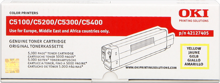OKI 42127405 Gelb Toner