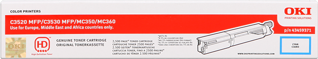OKI 43459371 Cyan Toner
