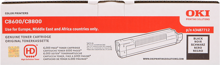 OKI 43487712 Schwarz Toner