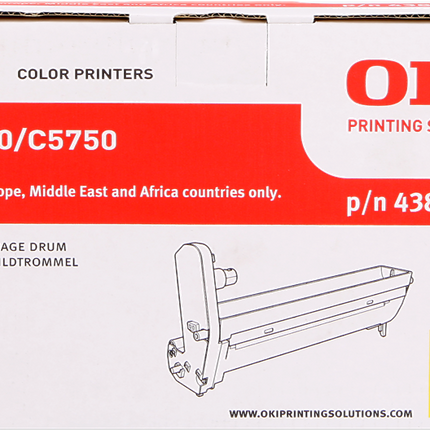 OKI 43870005 Bildtrommel Gelb