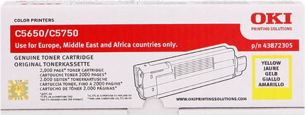 OKI 43872305 Gelb Toner