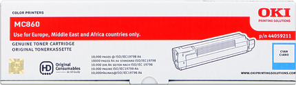 OKI 44059211 Cyan Toner
