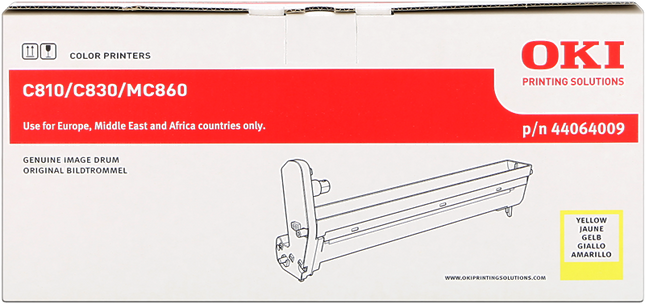 OKI 44064009 Bildtrommel Gelb