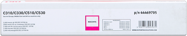 OKI 44469705 Magenta Toner