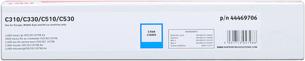 OKI 44469706 Cyan Toner