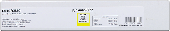 OKI 44469722 Gelb Toner