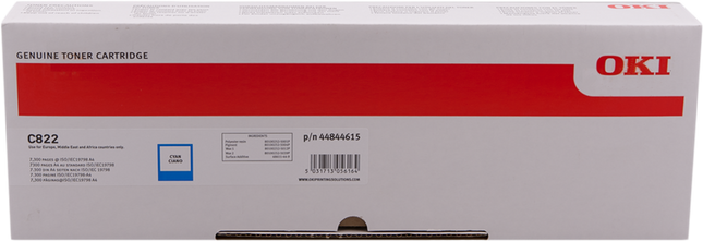 OKI 44844615 Cyan Toner