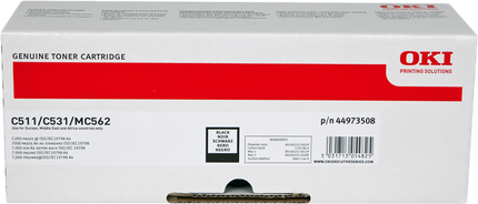 OKI 44973508 Schwarz Toner
