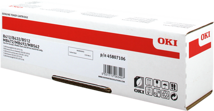 OKI 45807106 Schwarz Toner