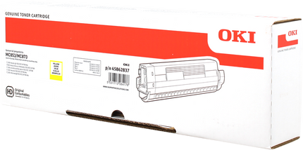 OKI 45862837 Gelb Toner