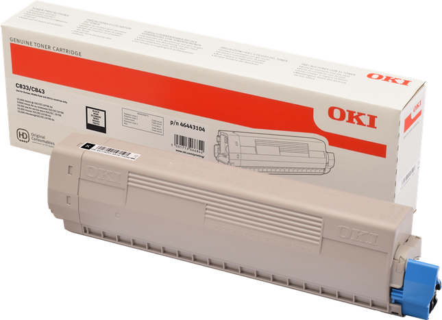 OKI 46443104 Schwarz Toner