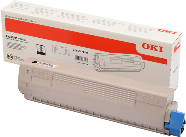 OKI 46471104 Schwarz Toner