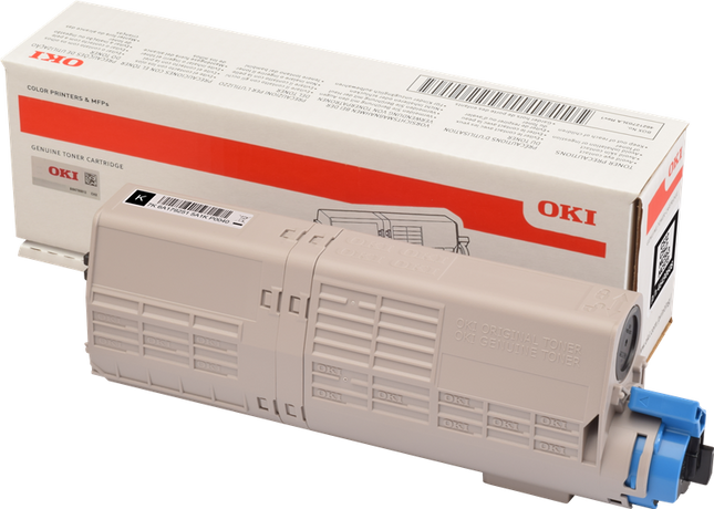 OKI 46490608 Schwarz Toner