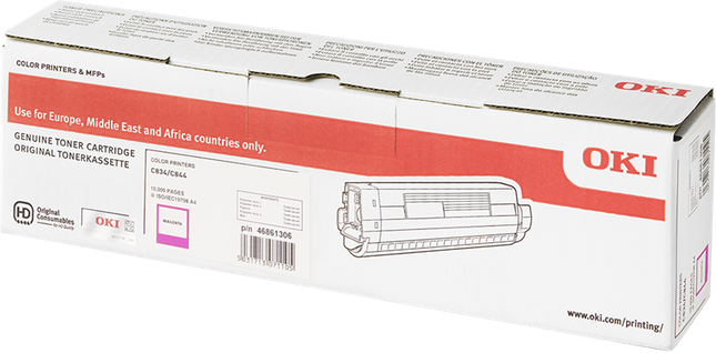 OKI 46861306 Magenta Toner
