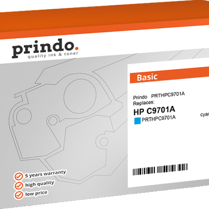 Prindo Basic Cyan Toner PRTHPC9701A