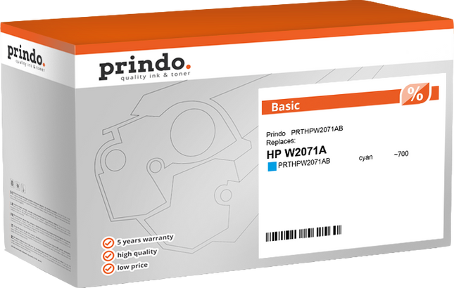Prindo Basic Cyan Toner PRTHPW2071AB