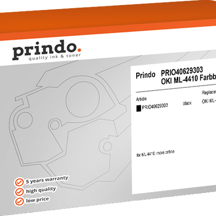 Prindo Basic Farbband Schwarz (PRIO40629303)