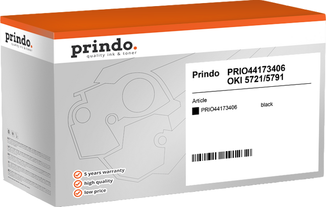 Prindo Basic Farbband Schwarz (PRIO44173406)