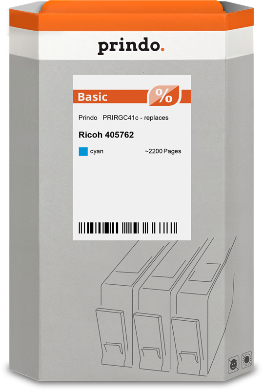 Prindo Basic Gel Patrone Cyan (PRIRGC41c)