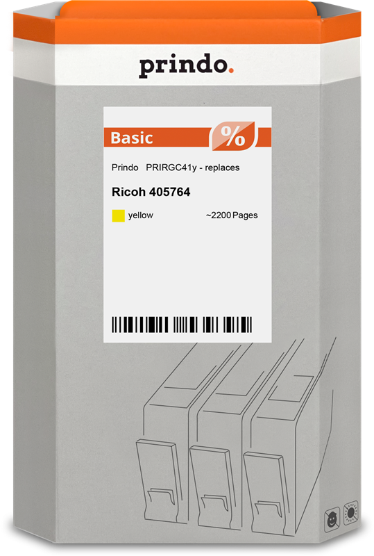 Prindo Basic Gel Patrone Gelb (PRIRGC41y)
