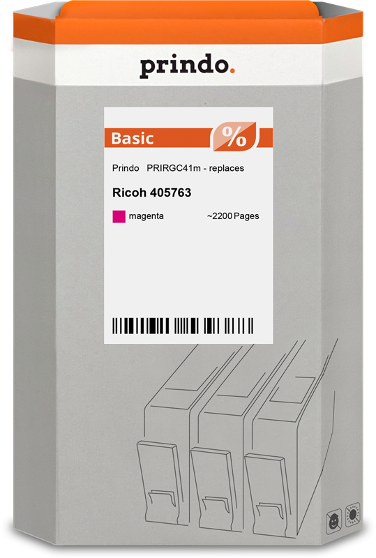 Prindo Basic Gel Patrone Magenta (PRIRGC41m)