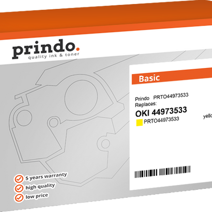 Prindo Basic Gelb Toner PRTO44973533