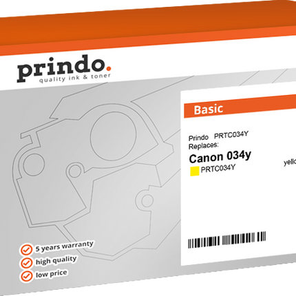 Prindo Basic Gelb Toner PRTC034Y