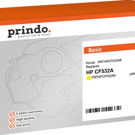 Prindo Basic Gelb Toner PRTHPCF532AB