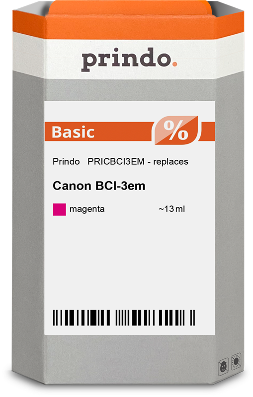Prindo Basic Magenta Druckerpatrone PRICBCI3EM