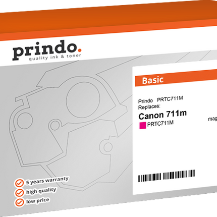 Prindo Basic Magenta Toner PRTC711M